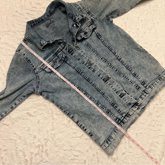 Barbie Jean Jacket- girls size 14/16 - Picture 2 of 10